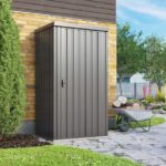 KOVINSKA VRTNA HIŠKA VITAVIA MARBURG 180X98X81 MAT ANTRACIT - slika 4